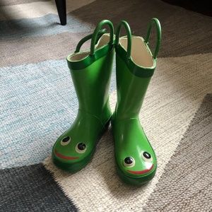 Frog Toddler Rain Boots